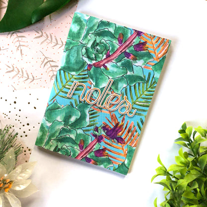 Vibrant Succulent Pocket Notebook