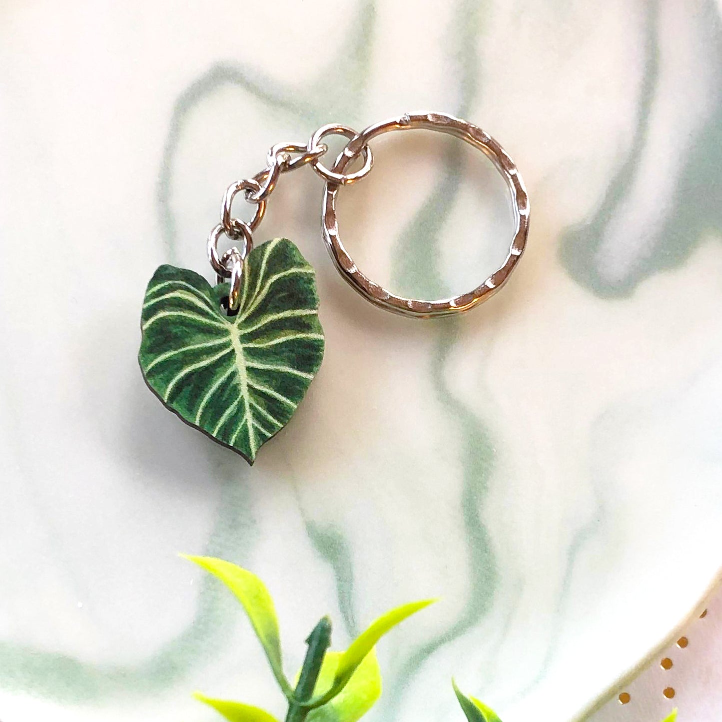 Philodendron Gloriosum Keyring